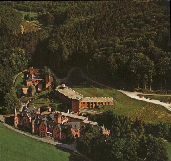 Mudau Fliegeraufnahme Fachklinik Schloss Wald
