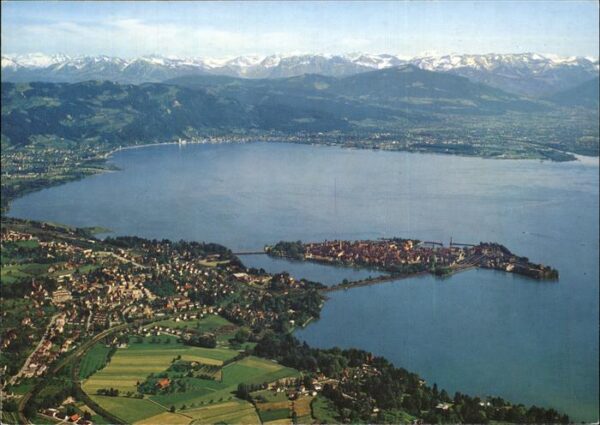 Lindau Bodensee Fliegeraufnahme