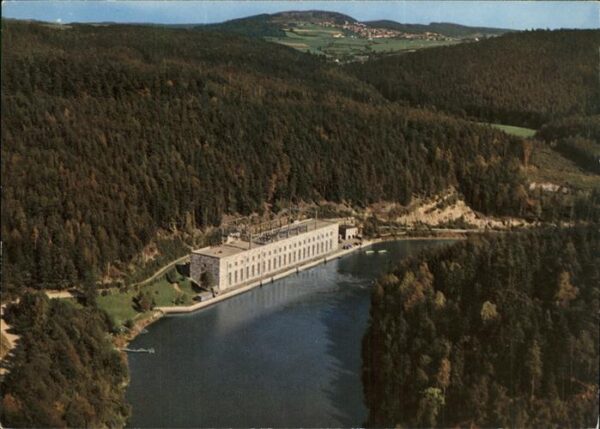 Taennesberg Pumpspeicherwerk Reisach Fliegeraufnahm