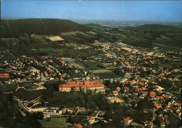 Bad Iburg mit Dörenberg Fliegeraufnahme