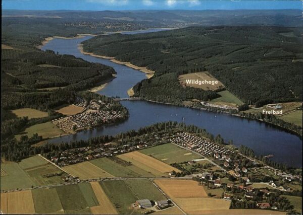 Sorpetalsperre Fliegeraufnahme