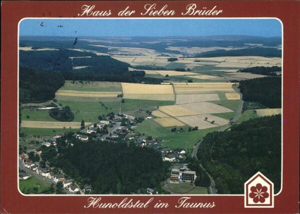 Hunoldstal Haus der Sieben Brüder Fliegeraufnahme