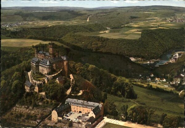 Schaumburg Diez Schloss Schaumburg Fliegeraufnahme