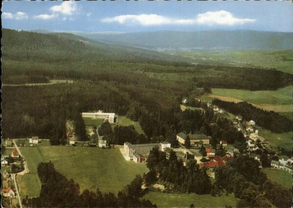 Wunsiedel Alexanderbad Fliegeraufnahme