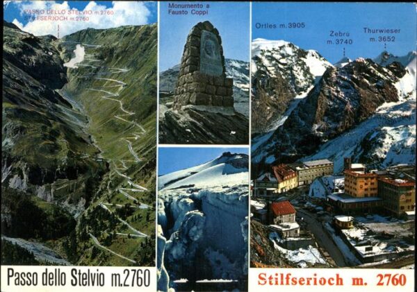Stilfserjoch Passo dello Stelvio Passo dello Stelvio Monumento Fausto Co