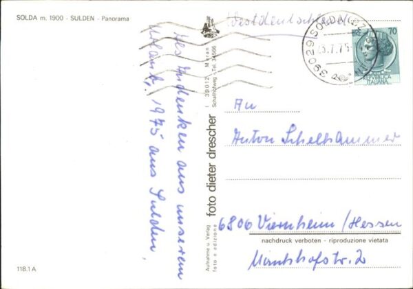 Sulden Solda Panorama – Bild 2