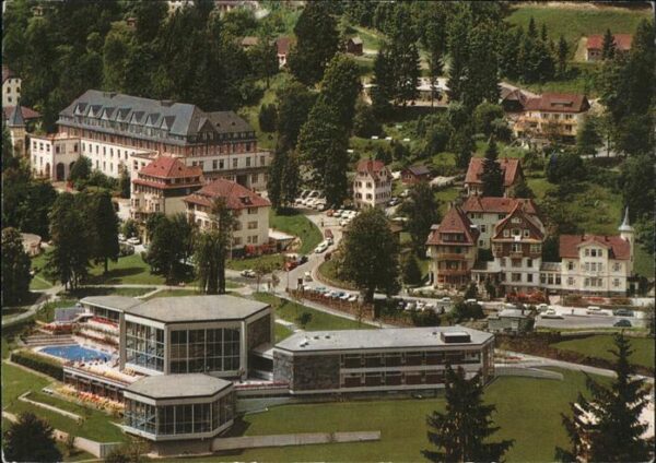 Wildbad Schwarzwald Thermal Hallenbewegungs und Freibad Fli