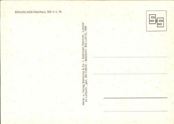 Braunlage Fliegeraufnahme – Bild 2