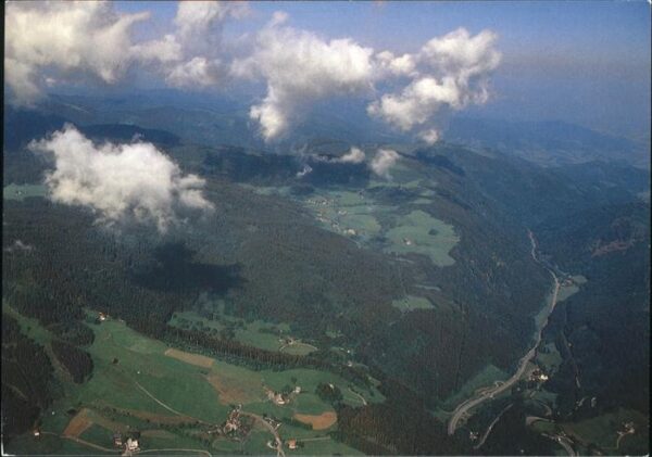 Hinterzarten OT Alpersbach Fliegeraufnahme