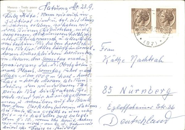 Merano Meran Tirol Dorf – Bild 2