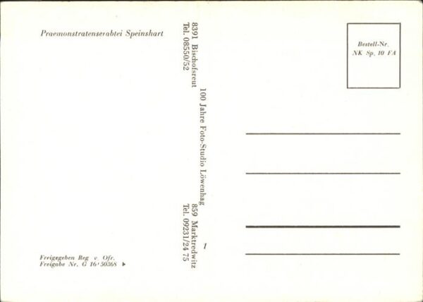 Speinshart Praemonstratenser Abtei Fliegeraufnahme – Bild 2