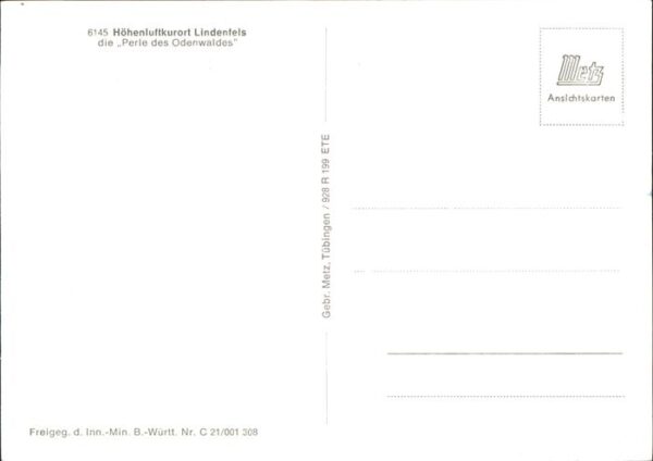 Lindenfels Odenwald Fliegeraufnahme – Bild 2