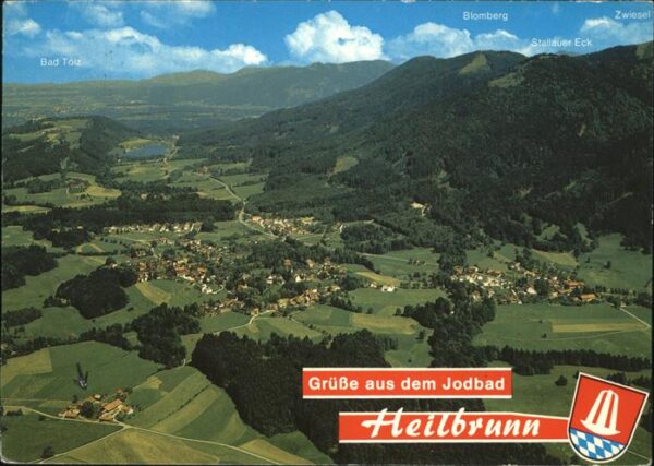 Bad Heilbrunn Fliegeraufnahme