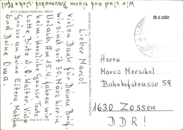 Bad Heilbrunn Fliegeraufnahme – Bild 2