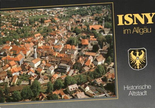 Isny Allgaeu Fliegeraufnahme