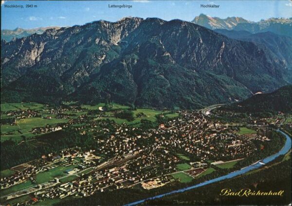 Bad Reichenhall Fliegeraufnahme