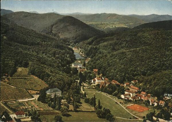 Bad Bergzabern Kurtal Fliegeraufnahme