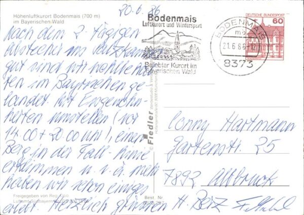 Bodenmais mit Gr Arberg Fliegeraufnahme – Bild 2