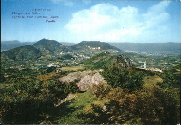 Colli Euganei Panorama verso il Monte della Madonna