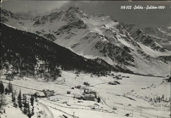 Sulden Solda Panorama