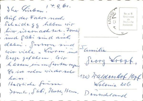 Bregenz Vorarlberg mit Rheintal und Schweizer Bergen Flieg – Bild 2