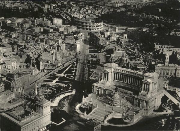 Rom Roma veduta dall aereo