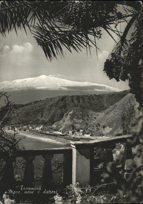 Taormina Sizilien Mare neve e datteri