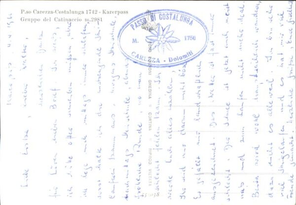Passo di Costalunga e Gruppo del Catinaggio – Bild 2