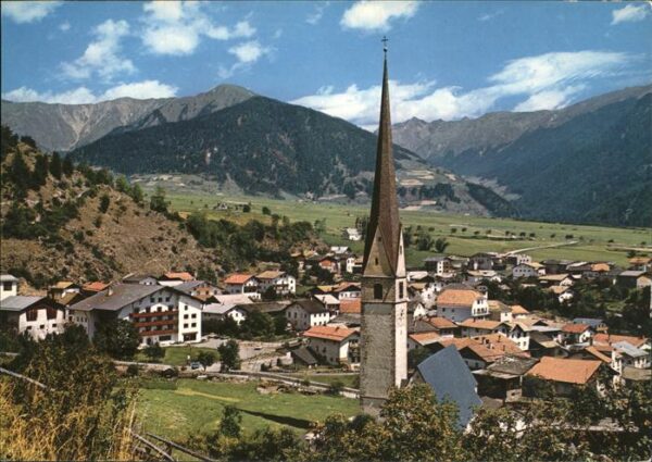 Burgusio Val Venosta Panorama