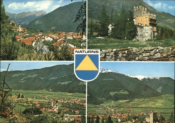 Naturns Panorama mit Burg