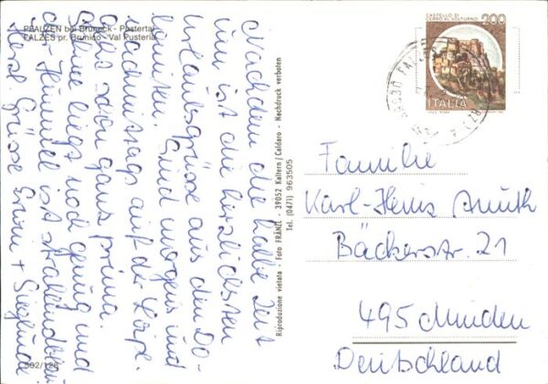 Pfalzen Bruneck Panorama – Bild 2