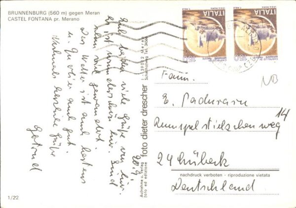 Merano Meran Castel Fontana – Bild 2