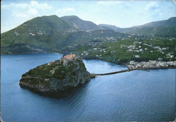 Ischia Castello e colline di Campagnano dall a