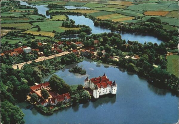 Gluecksburg Ostseebad Schloss Fliegeraufnahme