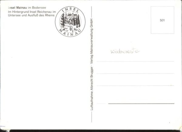 Insel Mainau mit Reichenau Fliegeraufnahme – Bild 2