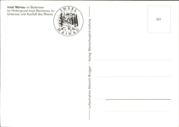 Insel Mainau mit Reichenau Fliegeraufnahme – Bild 2