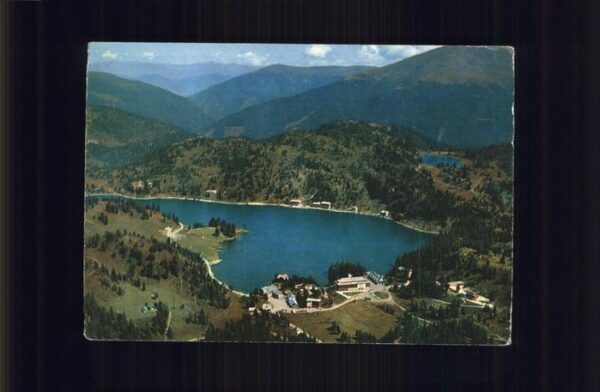 Turracher Hoehe mit Turracher und Schwarzsee Fliegerauf