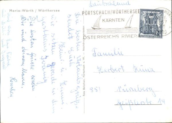 Maria Woerth Woerthersee Fliegeraufnahme – Bild 2