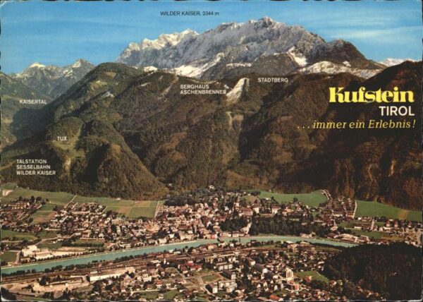 Kufstein Tirol Fliegeraufnahme