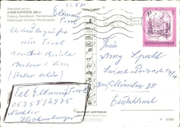 Kufstein Tirol Fliegeraufnahme – Bild 2