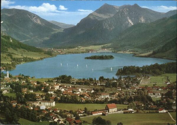 Schliersee mit Jägerkamp und Brecherspitze Flieger