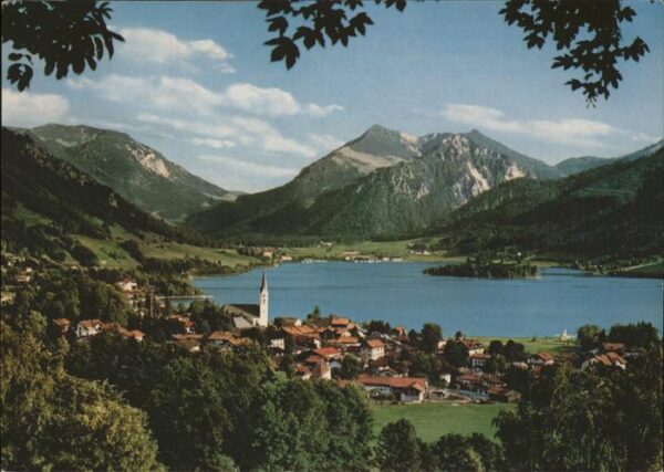 Schliersee mit Jägerkamp und Brecherspitze