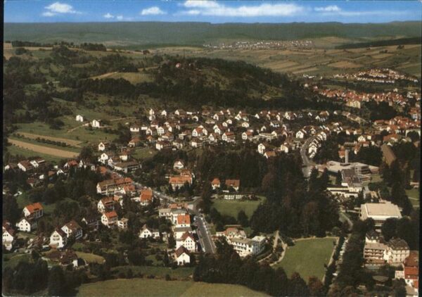 Bad Orb Spessart Fliegeraufnahme