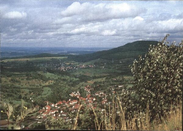 Schwaebische Alb Blick vom Böllat