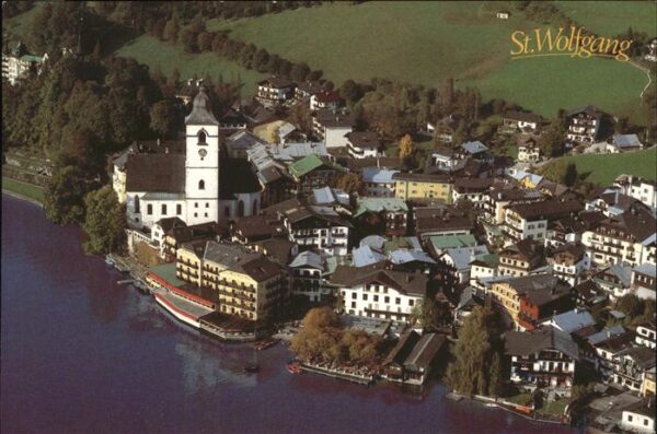 St Wolfgang Wolfgangsee Hotel Im Weissen Rössl Wallfahrtskirche