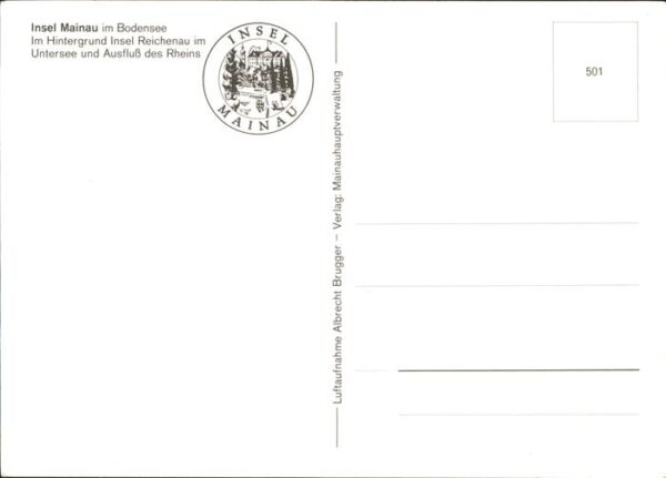Insel Mainau mit Reichenau Fliegeraufnahme – Bild 2