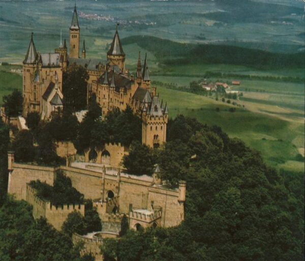 Hechingen Burg Hohenzollern Fliegeraufnahme