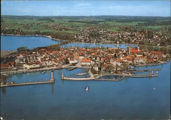 Lindau Bodensee Fliegeraufnahme