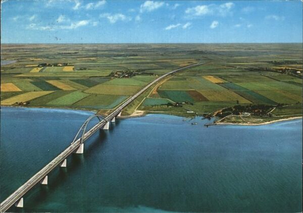 Fehmarn Fehmarnsund Brücke Fliegeraufnahme