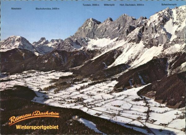 Ramsau Dachstein Steiermark mit Alpenpanorama
